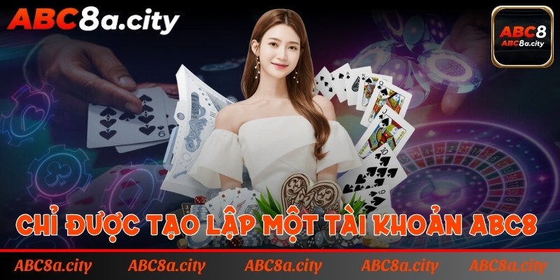 Người chơi chỉ được tạo lập một tài khoản để tham gia